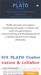 Mobile Screenshot of plato-philosophy.org